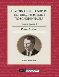 coperta carte history of philosophy lectures from kant to schopenhauer de petre andrei